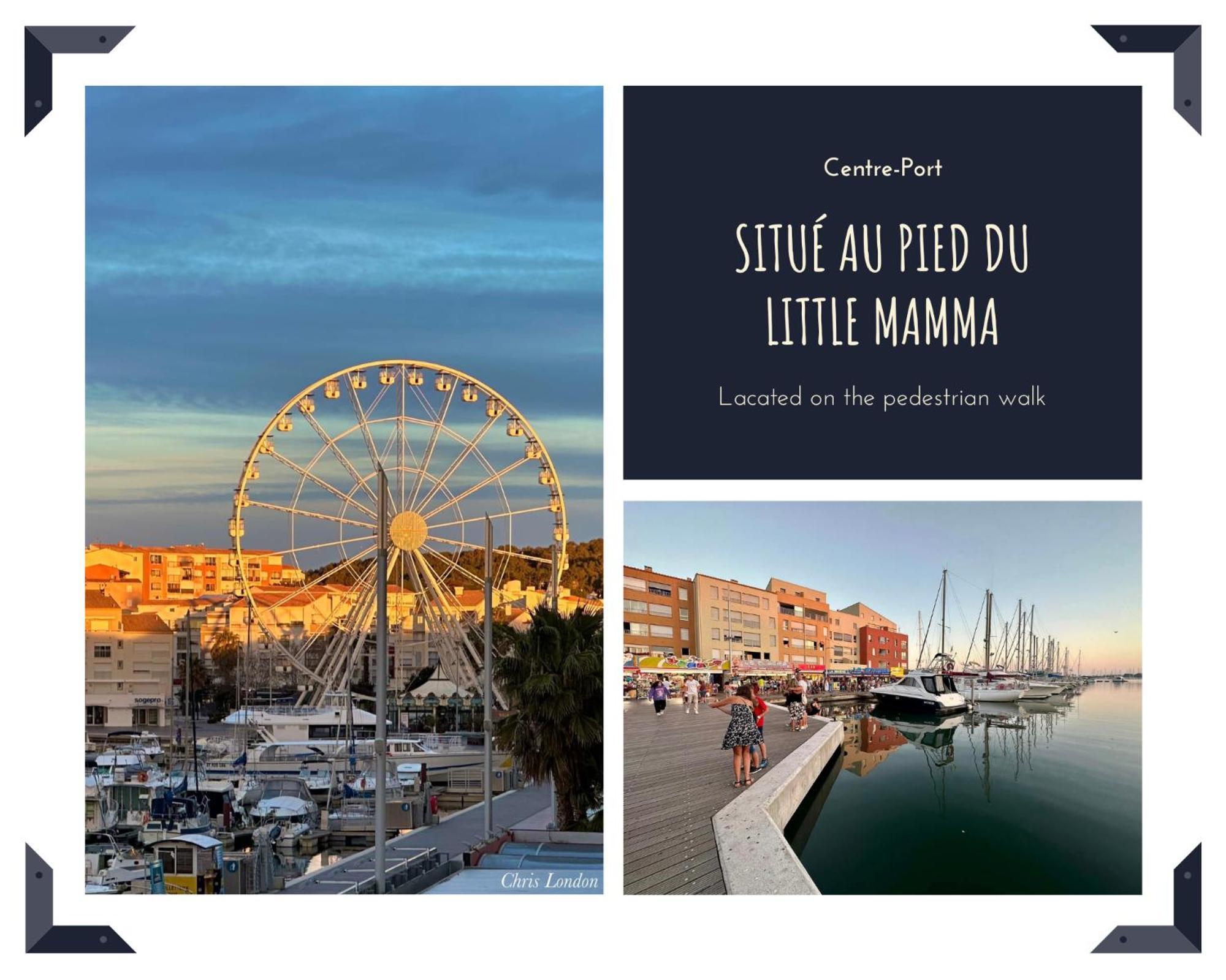 Little Mamma - 50M Du Centre Port - Menage Inclus Apartment Agde Ngoại thất bức ảnh